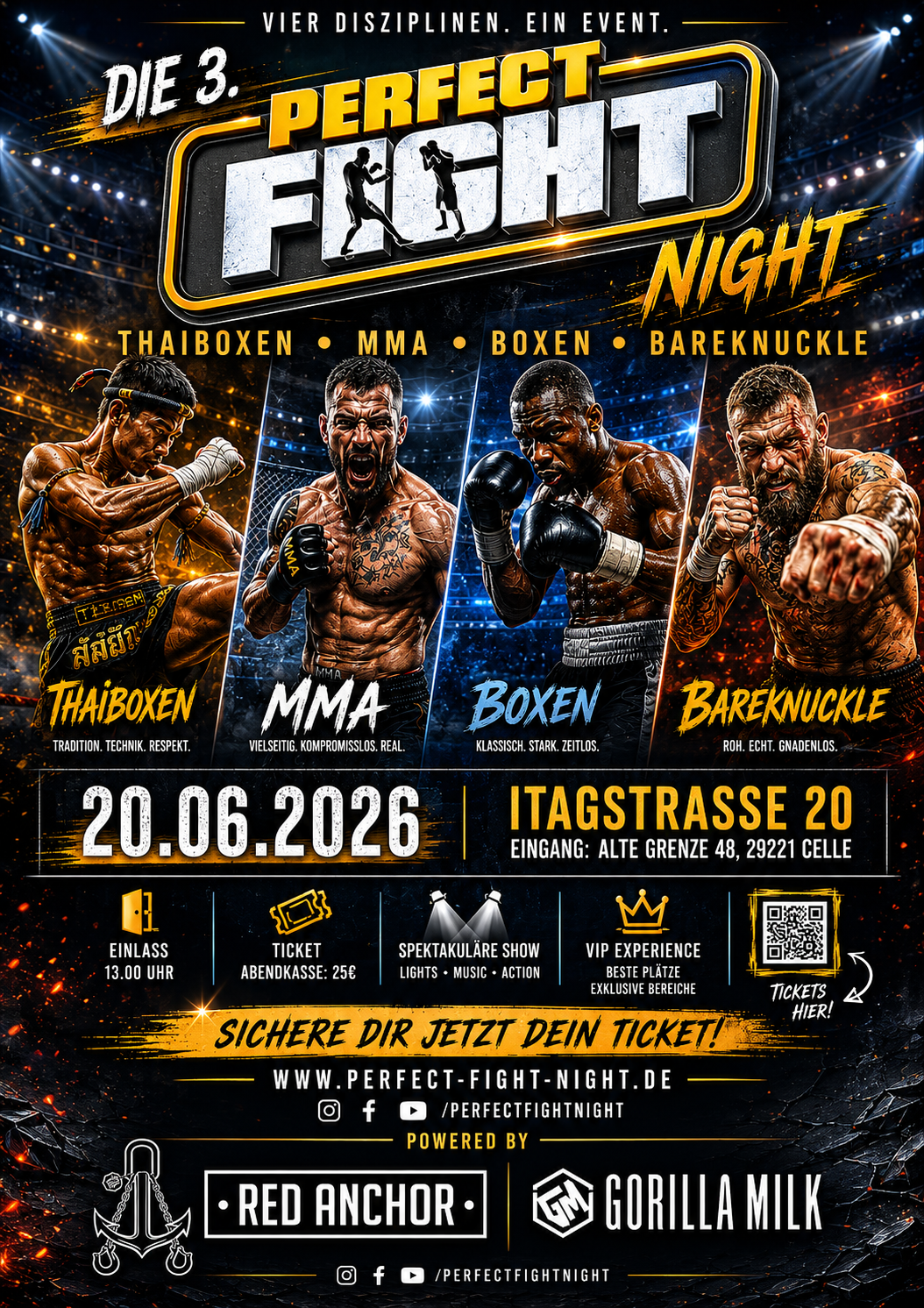 Perfect Fight Night Poster
